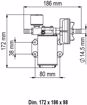 Immagine di MARCO UP3/E POMPA INGRANAGGI PTFE 12/24V.