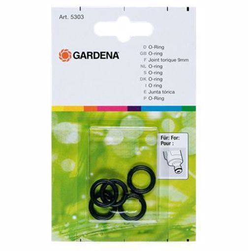 Immagine di GARDENA O-RING 9MM. RICAMBIO 5PZ. 5303-20