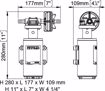 Immagine di MARCO UP10-XA POMPA INGRANAGGI PTFE 24V. PER DISERBO