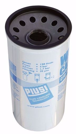 Immagine di PIUSI CARTUCCIA WATER CAPTOR 150LT/MIN SEPARATORE ACQUA/GASOLIO