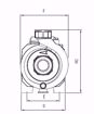 Immagine di FORAS RA80/1M V.220 ELETTROPOMPA CENTRIFUGA