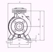 Immagine di FORAS MN32-250B V.380 ELETTROPOMPA CENTRIFUGA NORMALIZZATA