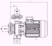 Immagine di FORAS MN32-250A V.380 ELETTROPOMPA CENTRIFUGA NORMALIZZATA