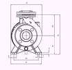 Immagine di FORAS MN32-250A V.380 ELETTROPOMPA CENTRIFUGA NORMALIZZATA