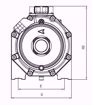 Immagine di FORAS KB210/1 V.220 ELETTROPOMPA CENTRIFUGA