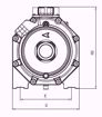 Immagine di FORAS KB210/1T V.380 ELETTROPOMPA CENTRIFUGA