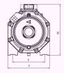 Immagine di FORAS KB751R/1T V.380 ELETTROPOMPA CENTRIFUGA