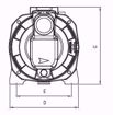 Immagine di FORAS JAM150T V.380 ELETTROPOMPA AUTOADESCANTE