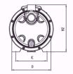 Immagine di FORAS JXF 106N/2 V.230 ELETTROPOMPA AUTOADESCANTE